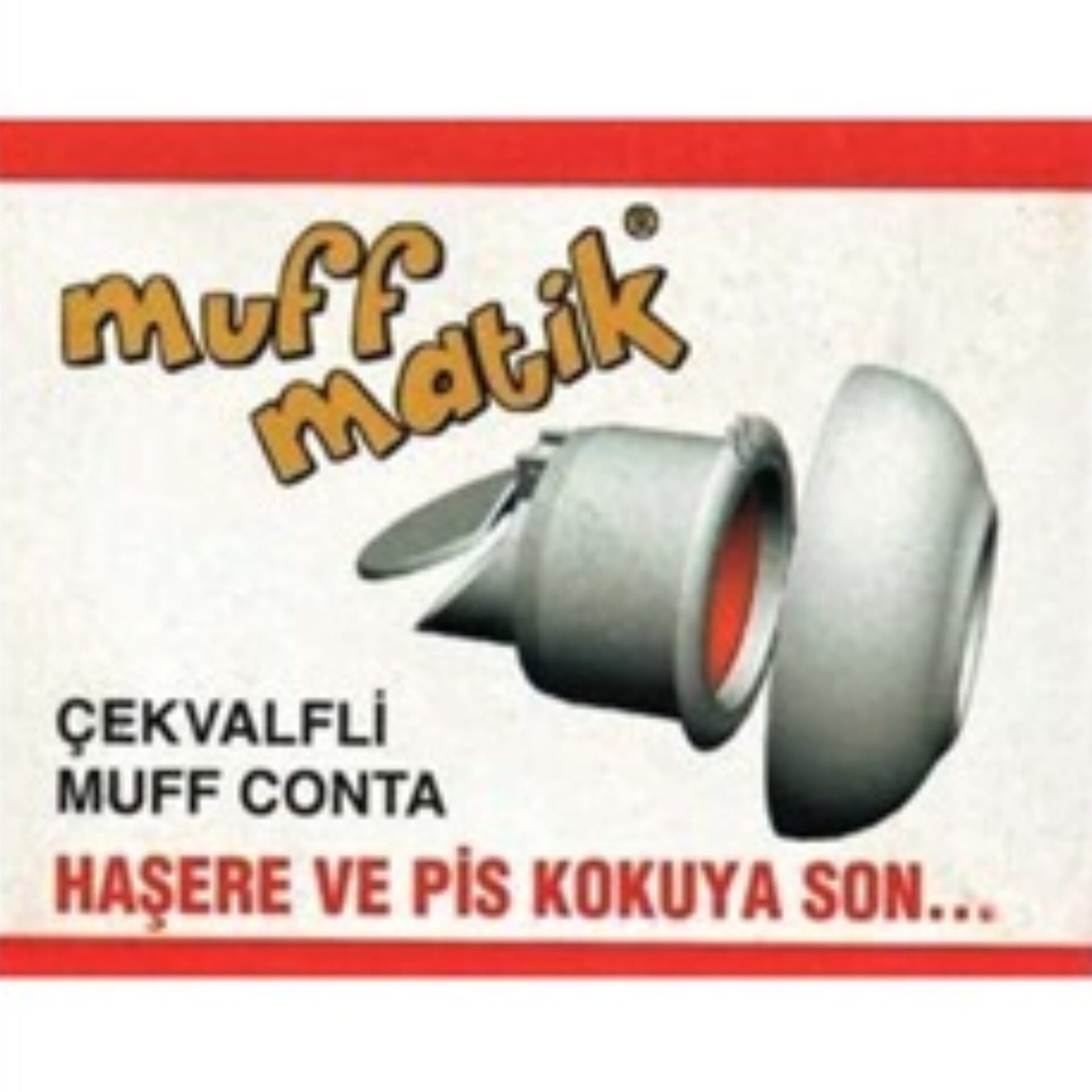 MUFFMATİK SİFON ÇEKVALFİ (BÖCEK TAPASI) (100pcs)